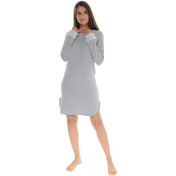 textil Dame Pyjamas / Natskjorte Pilus KRISTAL Grå