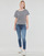 textil Dame Smalle jeans Freeman T.Porter ALEXA CROPPED S-SDM Blå