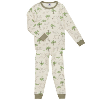 textil Børn Pyjamas / Natskjorte Petit Bateau FUSAIN Flerfarvet
