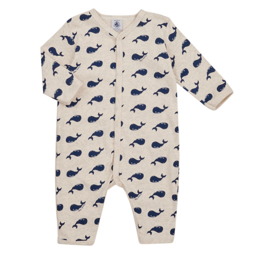 textil Børn Pyjamas / Natskjorte Petit Bateau A06VP01 Flerfarvet