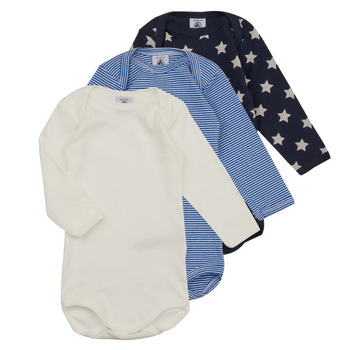 textil Børn Pyjamas / Natskjorte Petit Bateau A074800 X3 Flerfarvet