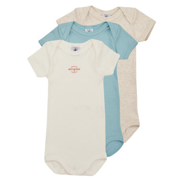 textil Børn Pyjamas / Natskjorte Petit Bateau A074D00 X3 Flerfarvet