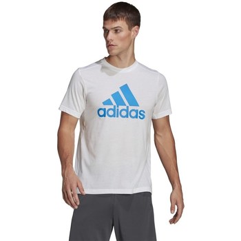 textil Herre T-shirts m. korte ærmer adidas Originals Aeroready Designed 2 Move Hvid