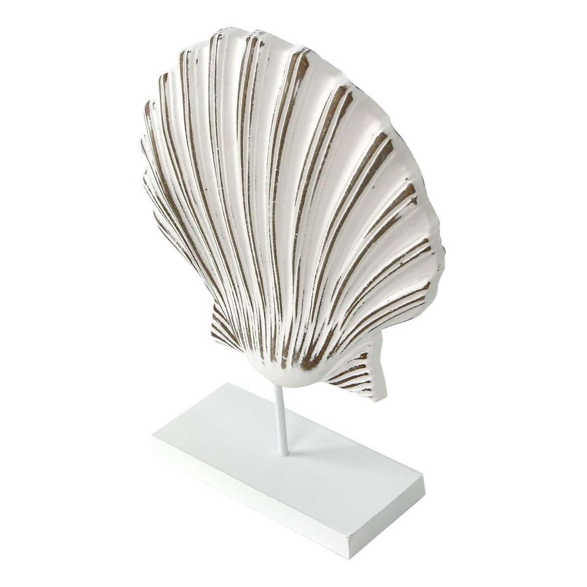 Indretning Små statuer og figurer Signes Grimalt Sea Shell Figur Hvid