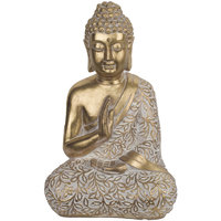 Indretning Små statuer og figurer Signes Grimalt Bedende Buddha-Figur Guld