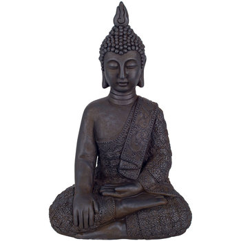 Indretning Små statuer og figurer Signes Grimalt Siddende Buddha-Figur Sort