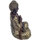 Indretning Små statuer og figurer Signes Grimalt Bedende Buddha-Figur Sort