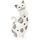 Indretning Små statuer og figurer Signes Grimalt Kattefigur Hvid