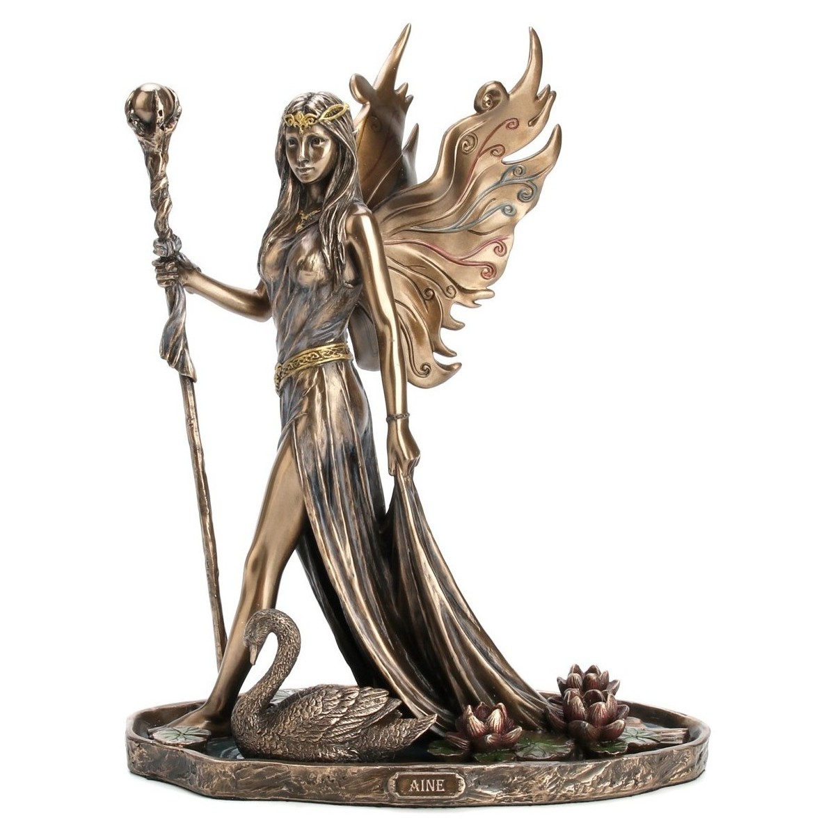 Indretning Små statuer og figurer Signes Grimalt Figrua Aine Queen Fairy Guld