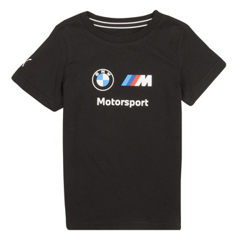 textil Dreng T-shirts m. korte ærmer Puma BMW MMS KIDS Sort