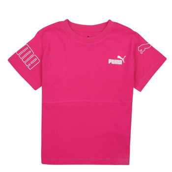 textil Pige T-shirts m. korte ærmer Puma PUMA POWER COLORBLOCK Pink