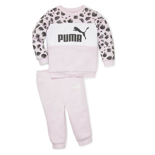 textil Pige Sæt Puma ESS PUMA MATES INFANTS JOGGER Pink