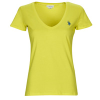 textil Dame T-shirts m. korte ærmer U.S Polo Assn. BELL Gul
