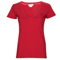 textil Dame T-shirts m. korte ærmer U.S Polo Assn. BELL Bordeaux