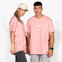 textil T-shirts m. korte ærmer THEAD.  Pink