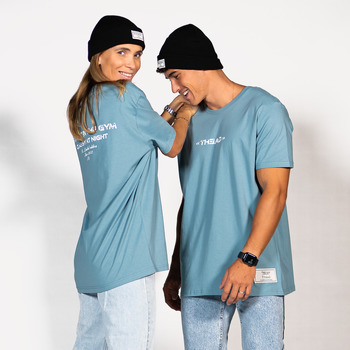 textil T-shirts m. korte ærmer THEAD. NEW YORK T-SHIRT Blå