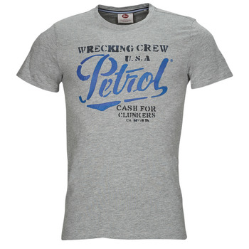 textil Herre T-shirts m. korte ærmer Petrol Industries T-Shirt SS Classic Print Grå