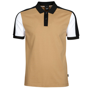 textil Herre Polo-t-shirts m. korte ærmer BOSS Phillipson 111 Beige / Sort / Hvid