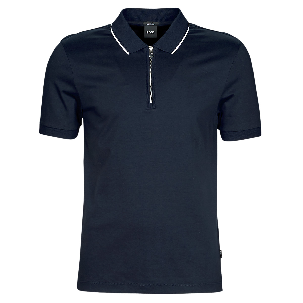textil Herre Polo-t-shirts m. korte ærmer BOSS Polston 32 Marineblå