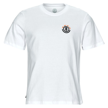textil Herre T-shirts m. korte ærmer Element HILLS SS Optisk / Hvid