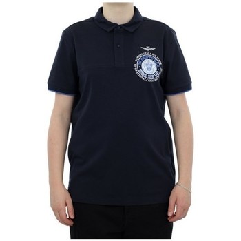 textil Herre T-shirts m. korte ærmer Aeronautica Militare PO1620P19908323 Sort