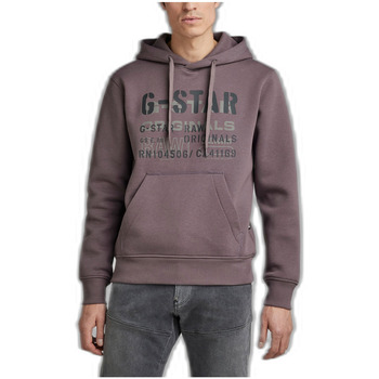 textil Herre Sweatshirts G-Star Raw Sweatshirt  Multi layer originals Violet