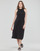 textil Dame Lange kjoler Volcom STONELIGHT DRESS Sort