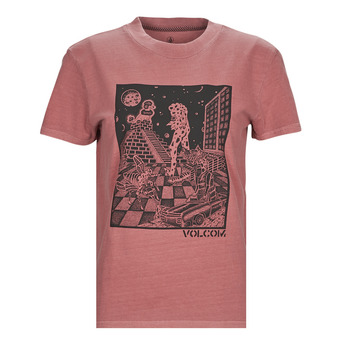 textil Dame T-shirts m. korte ærmer Volcom VOLCHEDELIC TEE Pink