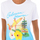 textil Dame T-shirts m. korte ærmer Galvanni GLVSW1127601-WHITE Hvid