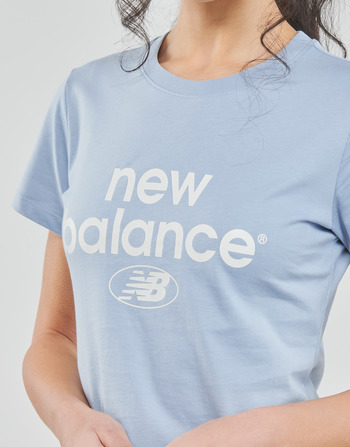 New Balance Essentials Graphic Athletic Fit Short Sleeve Blå