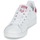 Sko Pige Lave sneakers adidas Originals STAN SMITH J Hvid / Pink