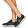 Sko Dame Lave sneakers Calvin Klein Jeans RUNNER SOCK LACEUP NY-LTH W Sort / Hvid