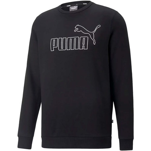 textil Herre Sweatshirts Puma Ess Elevated Crew FL Sort
