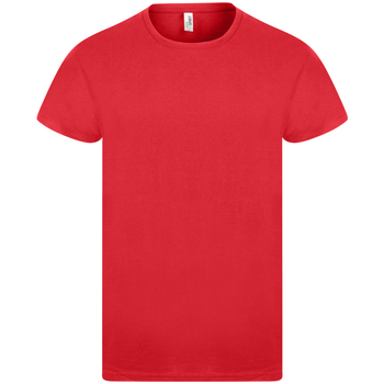 textil Herre Langærmede T-shirts Casual Classics  Rød