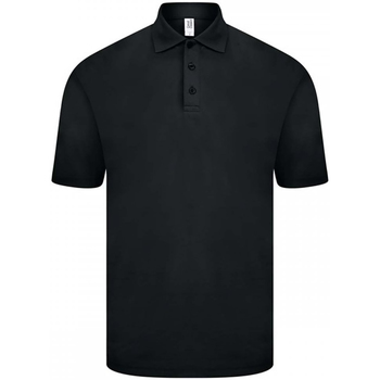 textil Herre Polo-t-shirts m. korte ærmer Casual Classics  Sort