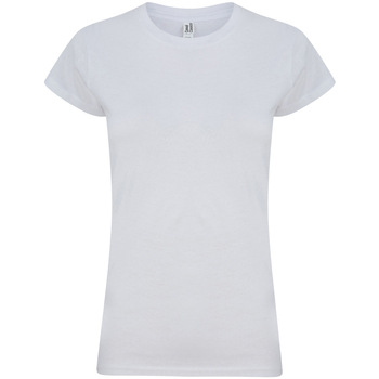 textil Dame Langærmede T-shirts Casual Classics  Hvid