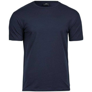 textil Herre Langærmede T-shirts Tee Jays TJ400 Blå