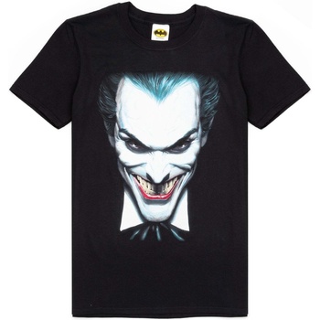textil Herre T-shirts m. korte ærmer The Joker  Sort