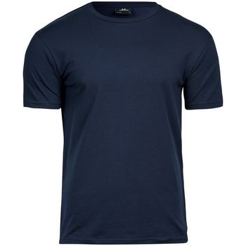 textil Herre Langærmede T-shirts Tee Jays T400 Blå