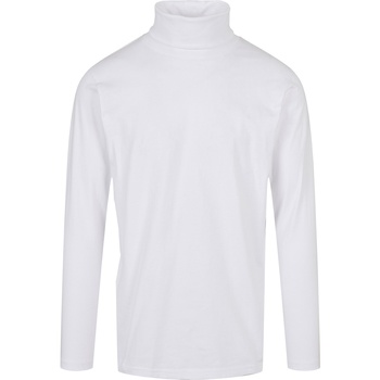 textil Herre Langærmede T-shirts Build Your Brand BY178 Hvid