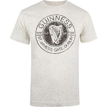 textil Herre Langærmede T-shirts Guinness  Beige