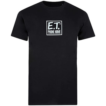 textil Herre Langærmede T-shirts E.t. The Extra-Terrestrial  Sort