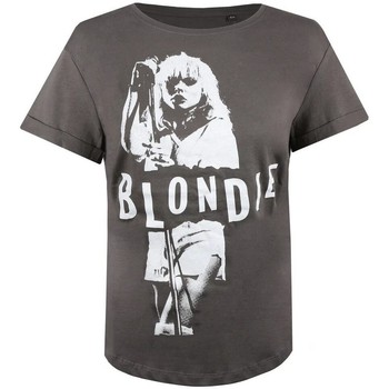 textil Dame Langærmede T-shirts Blondie  Hvid