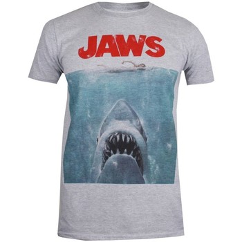 textil Herre Langærmede T-shirts Jaws  Rød