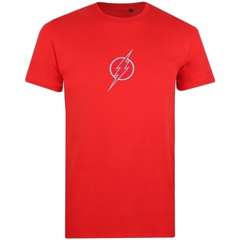 textil Herre Langærmede T-shirts The Flash  Rød