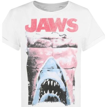 textil Dame Langærmede T-shirts Jaws  Rød