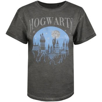 textil Dame Langærmede T-shirts Harry Potter  Grå