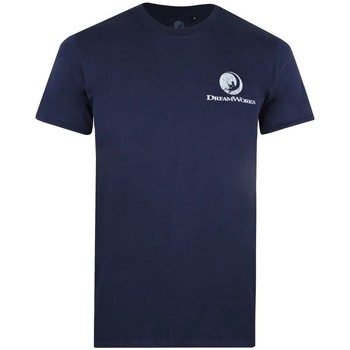 textil Herre Langærmede T-shirts Dreamworks  Blå
