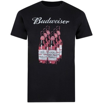 textil Herre Langærmede T-shirts Budweiser  Sort
