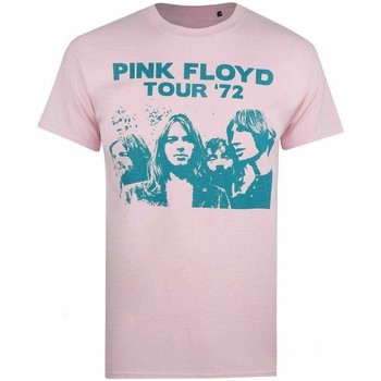 textil Herre Langærmede T-shirts Pink Floyd  Rød